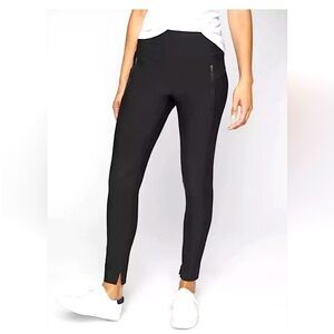 Athleta Women's Black Stellar Athleisure‎ Travel Work Tight Size M